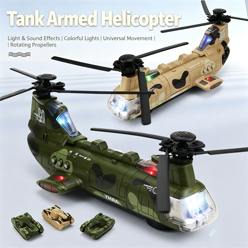 Kids Education Toys - Electric Bump and Go Transport Plane