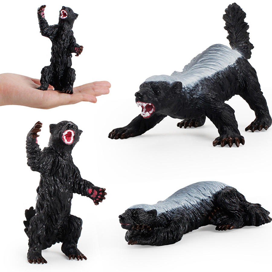 Realistic Honey Badger Model S - Kids Education Toys 评论和价格