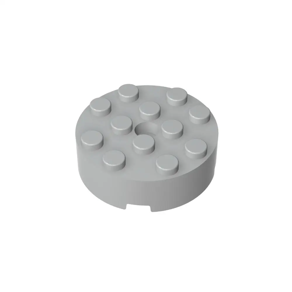Gobricks 1 Pcs Brick Round 4 x - Kids Education Centre 评论和价格