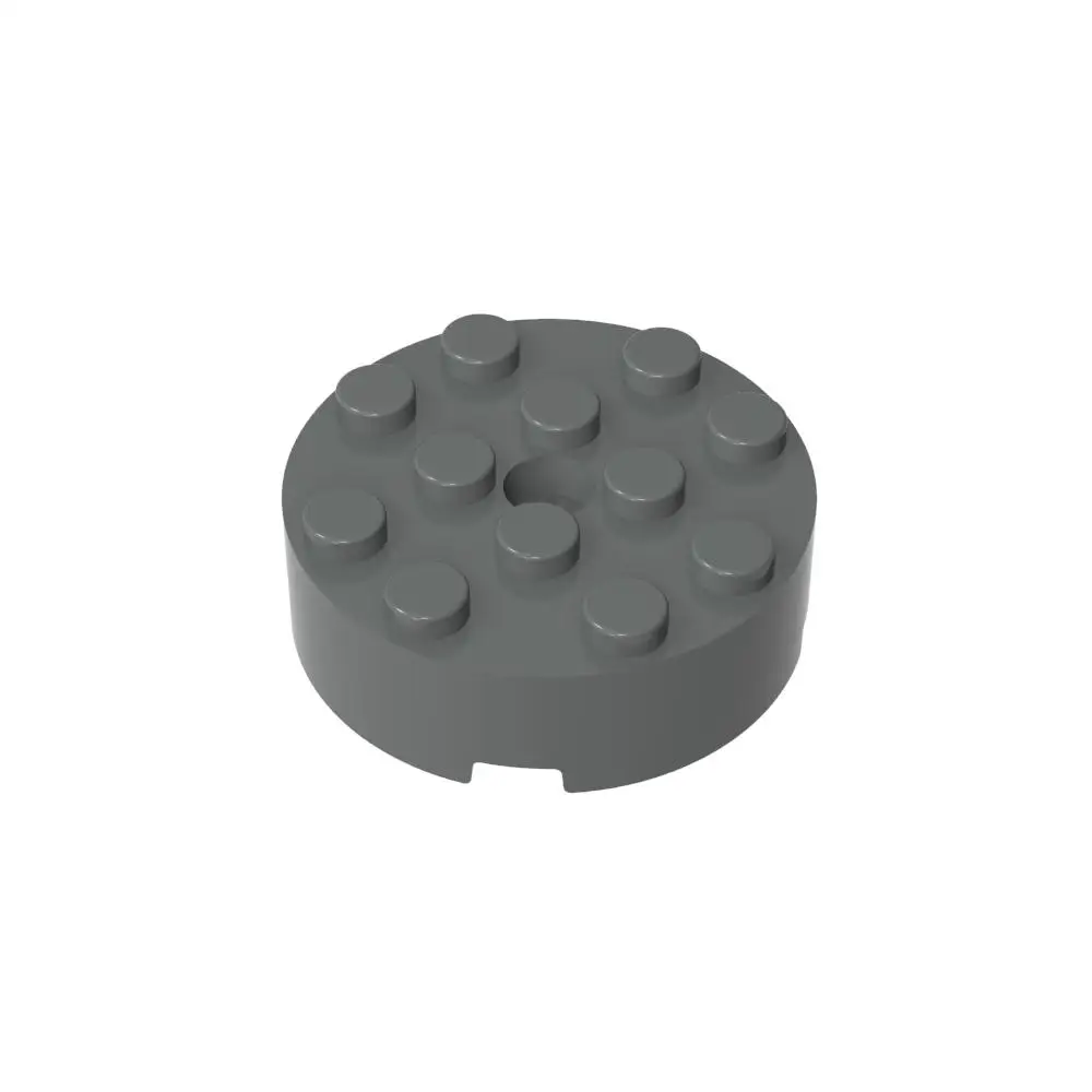 Gobricks 1 Pcs Brick Round 4 x - Kids Education Centre 评论和价格