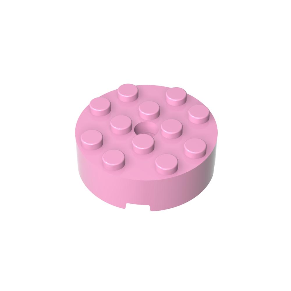 Gobricks 1 Pcs Brick Round 4 x - Kids Education Centre 评论和价格