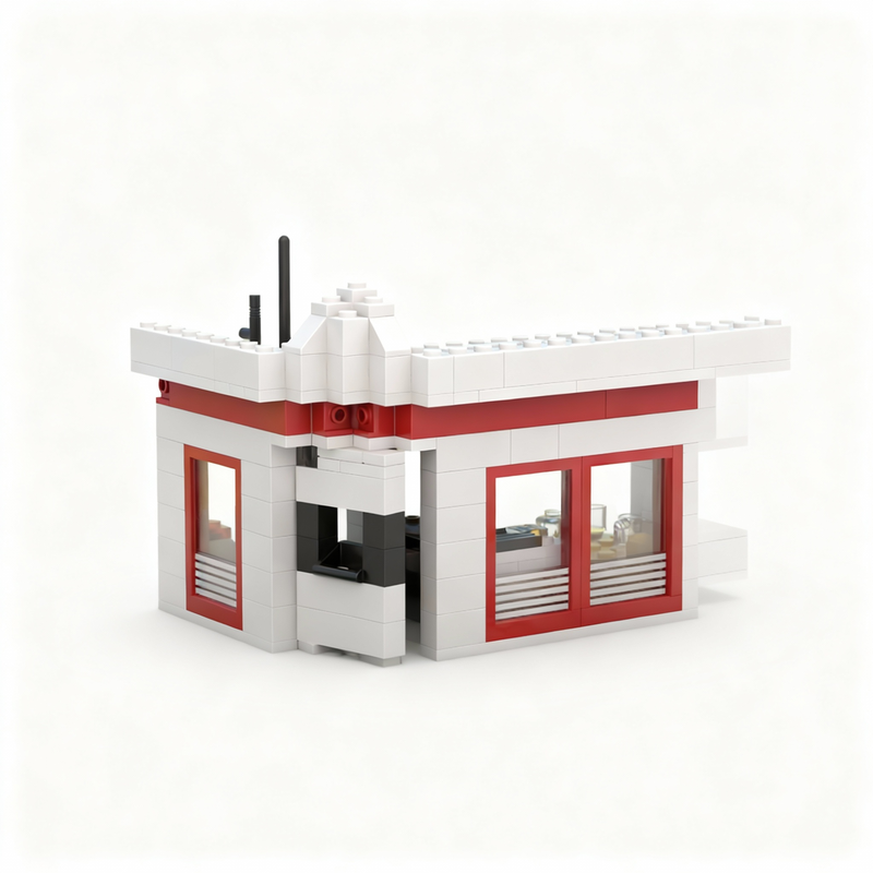 225pcs MOC Town Classic Commun - Kids Education Centre 评论和价格