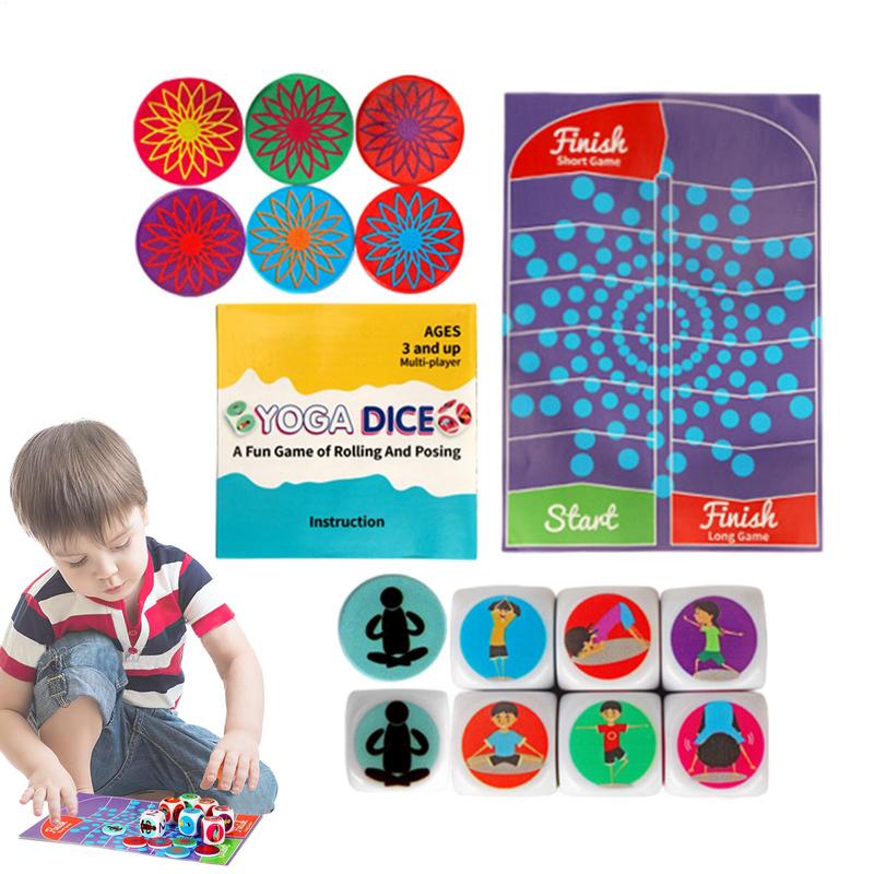 Exercise Dice For Workouts Fun - Kids Yoga Education 评论和价格