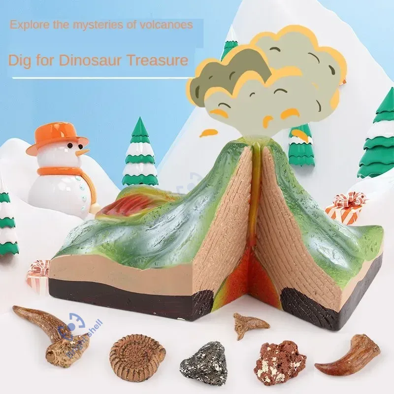 Volcano Kids Toy Dinosaur Pyra - Science Kit Volcano 评论和价格