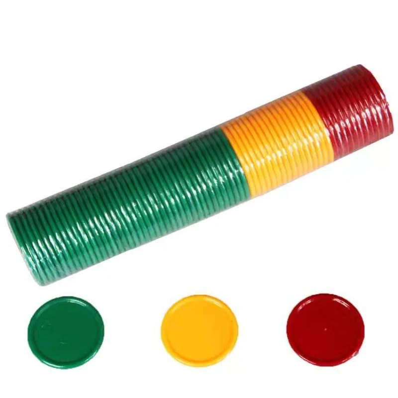 Poker Chips 3.2cm 3 Colors Pla - Kids Education Room 评论和价格