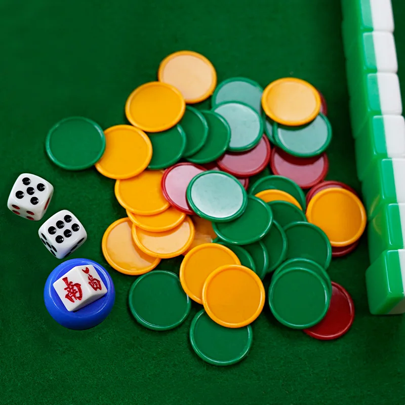 Poker Chips 3.2cm 3 Colors Pla - Kids Education Room 评论和价格