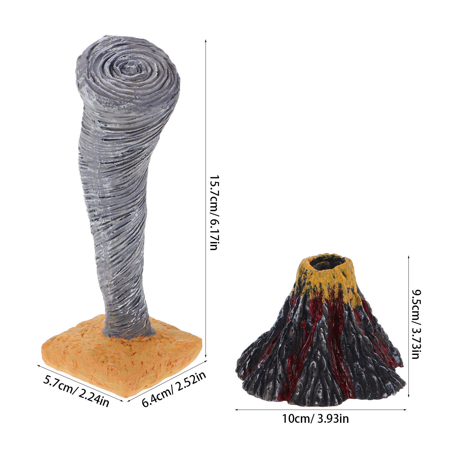 2Pcs Natural Disaster Educatio - Science Kit Volcano 评论和价格