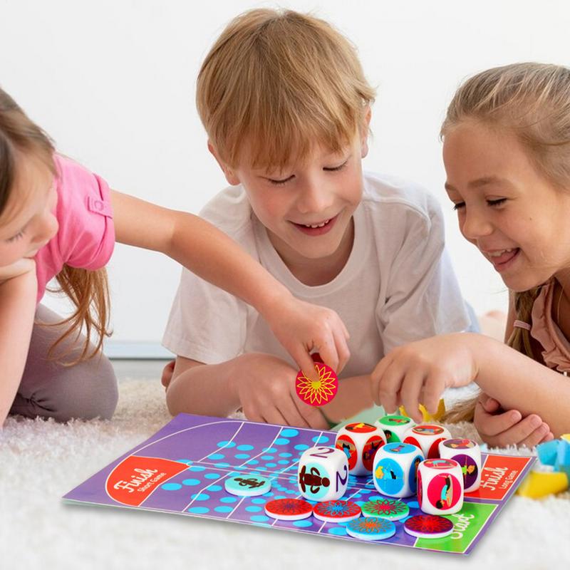 Exercise Dice For Kids Fun Kid - Kids Yoga Education 评论和价格