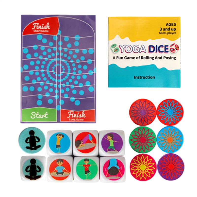 Exercise Dice For Kids Fun Kid - Kids Yoga Education 评论和价格