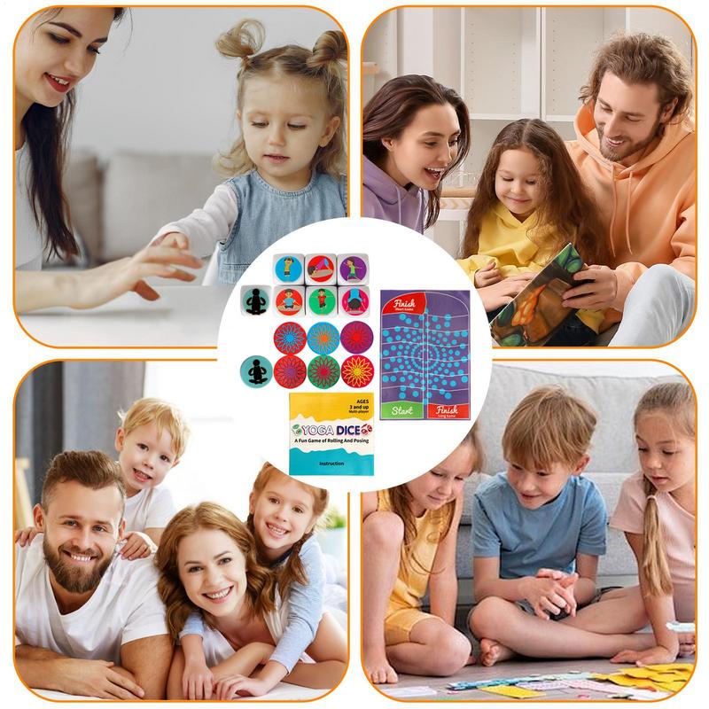 Exercise Dice For Kids Fun Kid - Kids Yoga Education 评论和价格