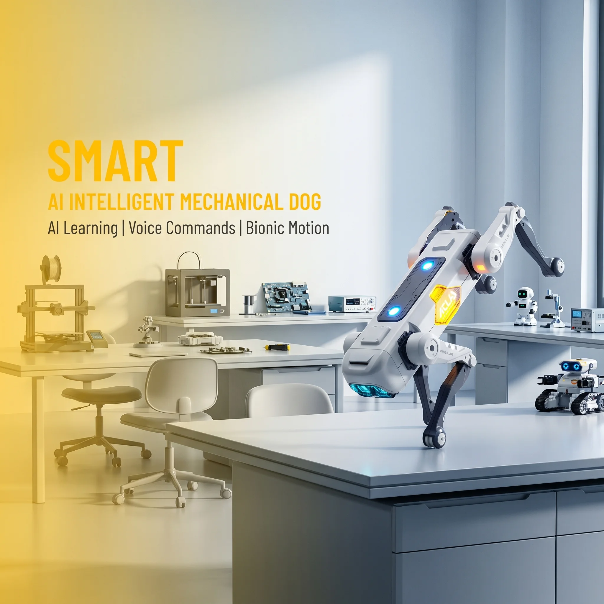 AI Smart Robot Dog, Voice & AP - Kid Education 评论和价格