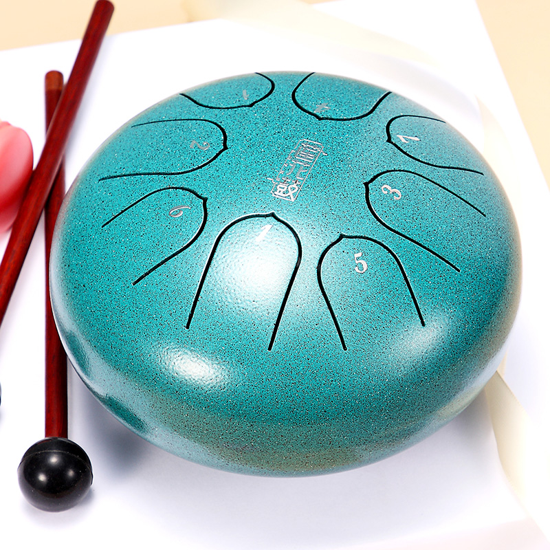 6 Inch Steel Tongue Drum Multi - Kids Yoga Education 评论和价格